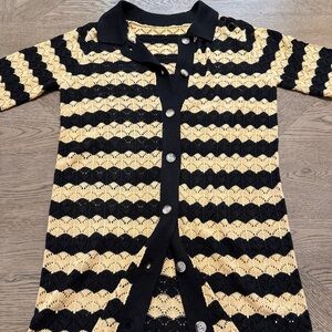 Crochet Swim Cover Up, NWT